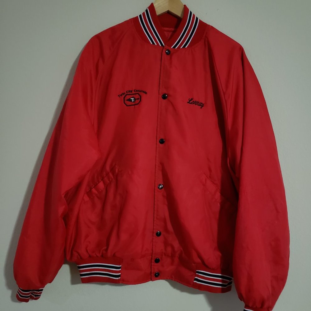Vintage Butwin Twin City Concrete Jacket 2XL